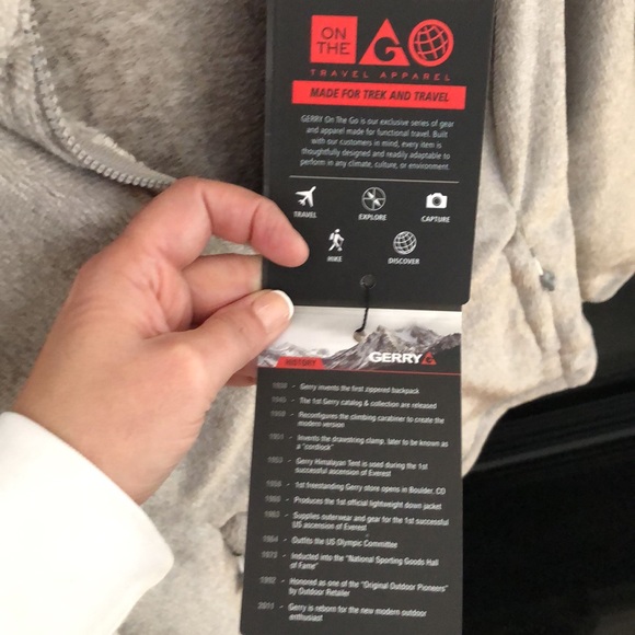 NWT Gerry zippered jacket - Picture 11 of 12